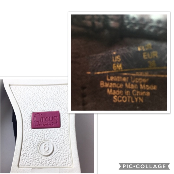 Circus by Sam Edelman Scotlyn Black Shoes Size 6 M - Picture 8 of 8